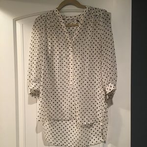 lauren conrad high low blouse